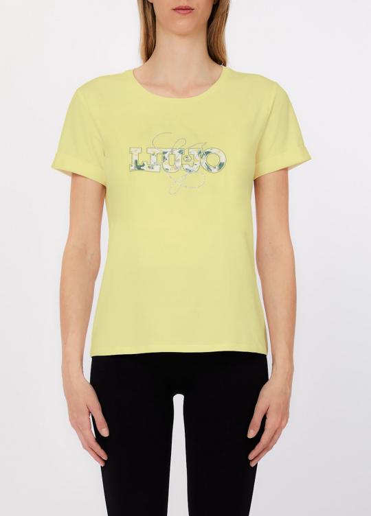 Liu Jo T-shirt Jasmine TA6163-JS003 - afbeelding 1 groot