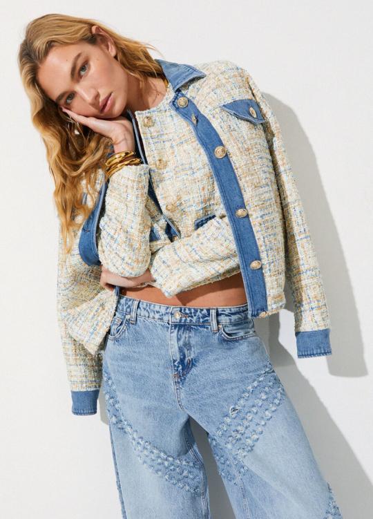 Liu Jo Vest Blue UA6328-D0347 - afbeelding 5 groot