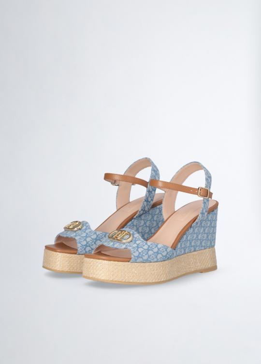 Liu Jo Sandaal Denim SA5117TX43900737 - afbeelding 2 groot