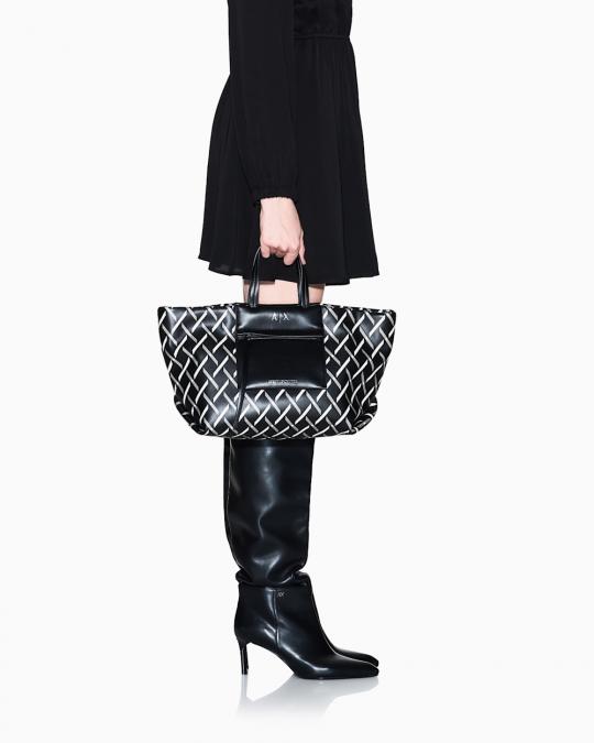 Armani Sac à main Noir XW001538-AF17255 - image 6 grand