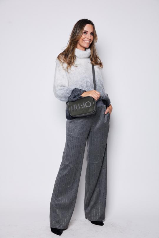 Liu Jo Broek Grey UF6120-D0266 - afbeelding 5 groot