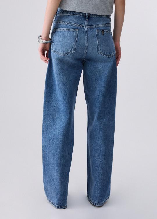 Liu Jo Broek Blue Strong UF6160-D4854 - afbeelding 3 groot