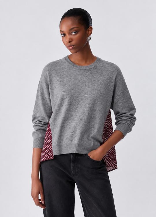 Liu Jo Pull Gray WF6290-MA16R - afbeelding 1 groot