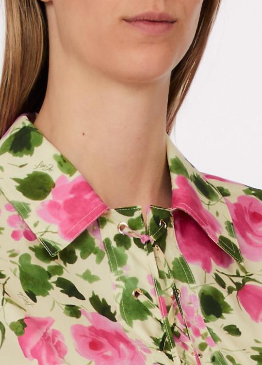 Liu Jo Dress Roses WA6499-T4853 - image 3 large