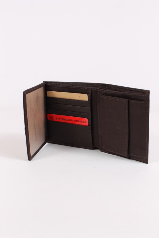 Arthur & Aston Le portefeuille Marron foncé 94678 - image 3 grand