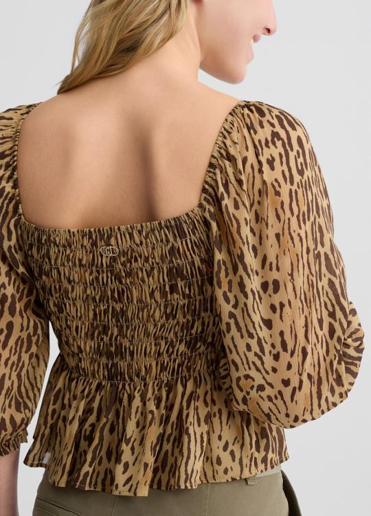 Liu Jo Dress Leopard WA5330-T6867 - image 5 large