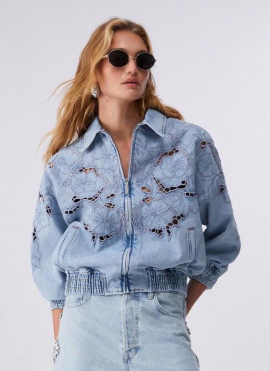 Liu Jo Jeansvest Blue UA6227-D4286 - afbeelding 1 groot