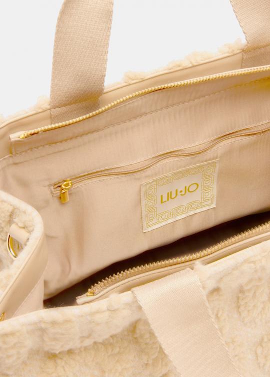 Liu Jo Handtas Oat milk 2F5027-T0300 - afbeelding 3 groot