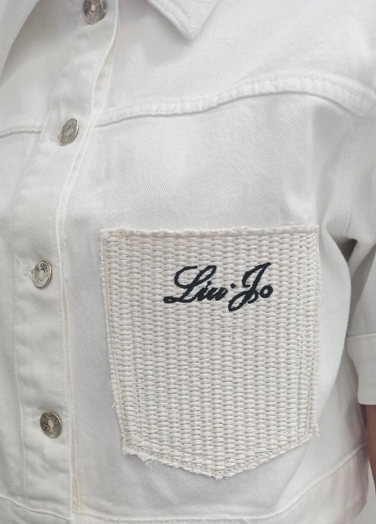 Liu Jo Cardigan Blanc cassé WA6509-T1816 - image 3 grand