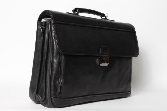 Arthur & Aston Laptop bag Black 1589-06 - image 1 large