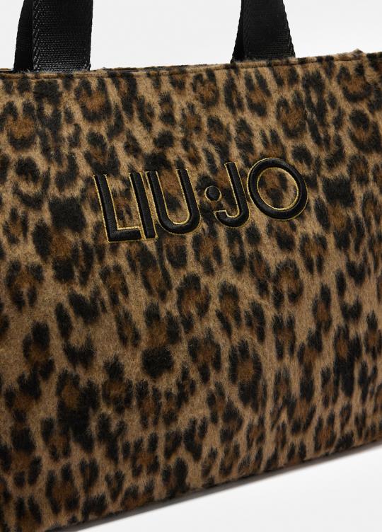 Liu Jo Portefeuille Animal brun 2F5027-T6089 - image 5 grand