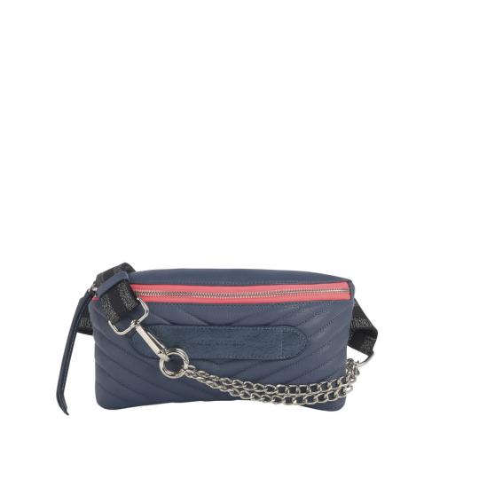 Marie Martens Sac à main Matelassé Marine Coachella - image 3 grand