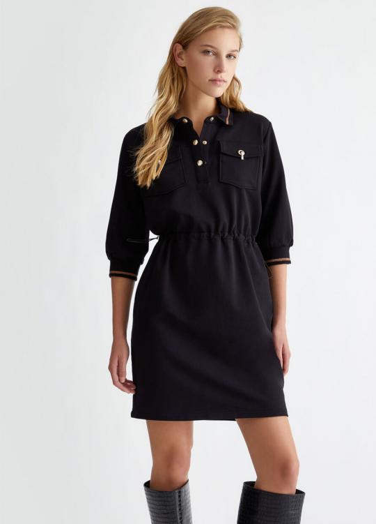 Liu Jo Dress Black TF4005-FS090 - image 1 large