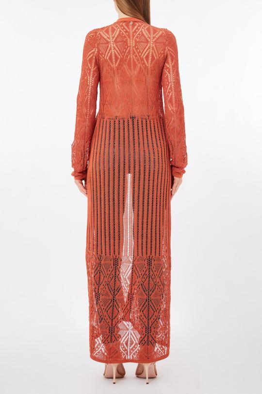 Liu Jo Lange gilet Terracotta WA5214-MS007 - afbeelding 4 groot
