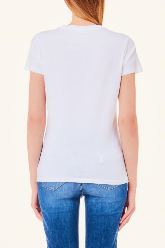Liu Jo T-shirt Wit MA4337-JS923 - afbeelding 3 groot