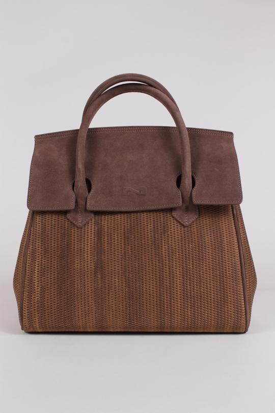 Nathan Handtas Clara Gold/Cognac N261-00-02TX - afbeelding 1 groot
