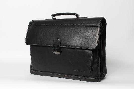 Arthur & Aston Laptop bag Black/GR 1589-06 - image 1 large