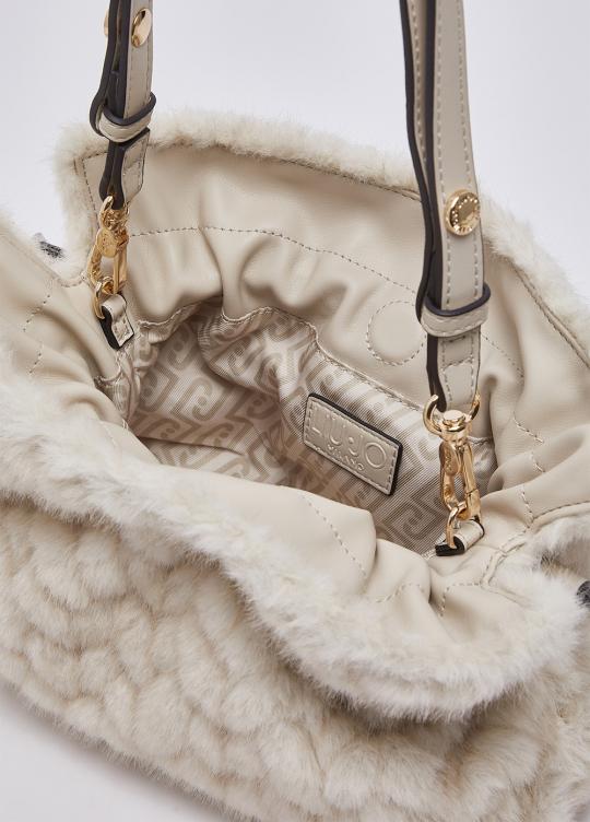Liu Jo Handtas Cream AF6099-E1168 - afbeelding 4 groot