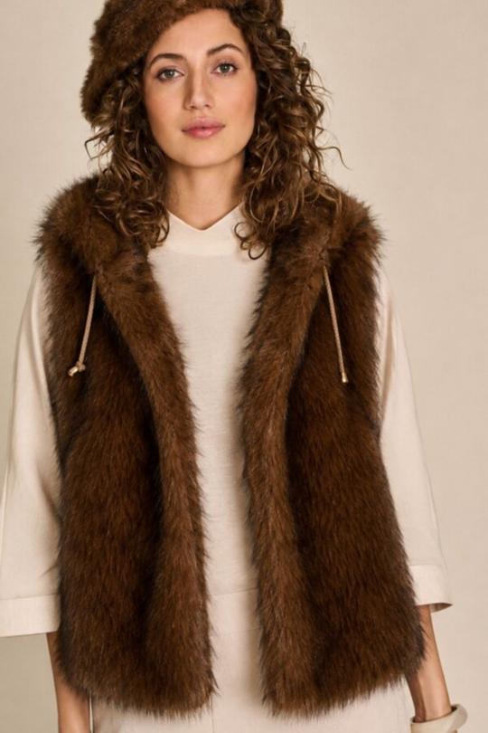 Due Amanti Vest BROWN JENNY - afbeelding 1 groot