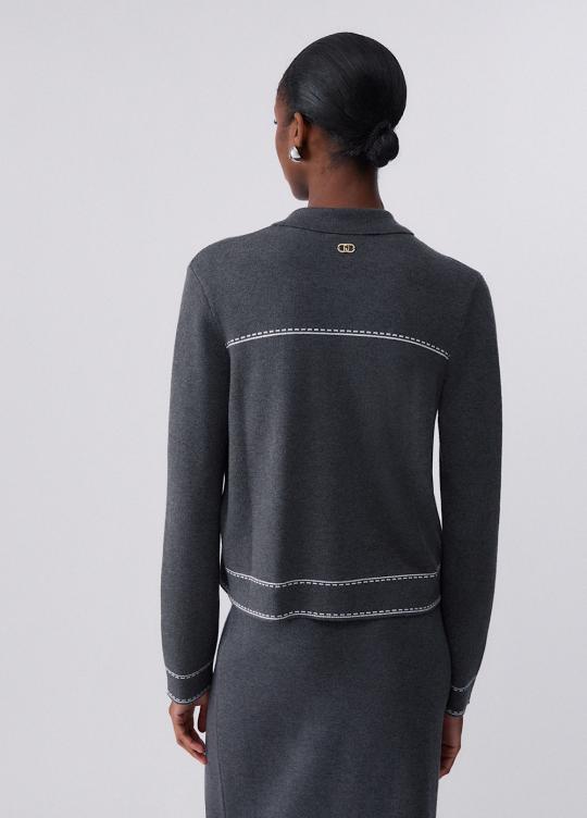 Liu Jo Cardigan Acc/OW TF6076-MS59L - afbeelding 3 groot