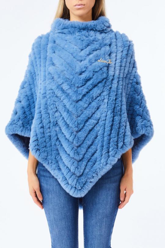 Liu Jo Poncho Denim 2F5050-T0300 - afbeelding 2 groot