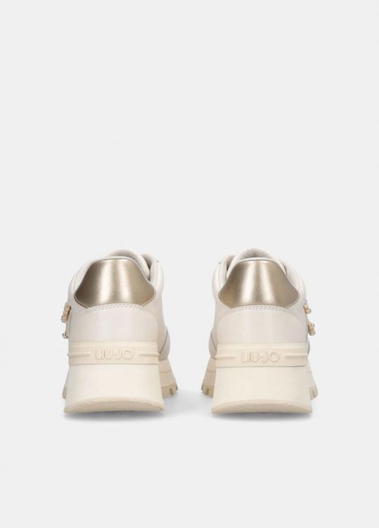 Liu Jo Sneakers Off white BF5043PX026 - afbeelding 7 groot