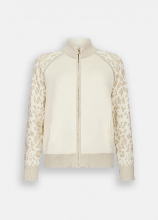 Liu Jo Gilet Latte/Gold TF5171-MS49I - afbeelding 3 groot