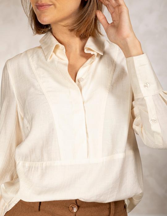 Due Amanti Blouse Beige Debby - image 2 large