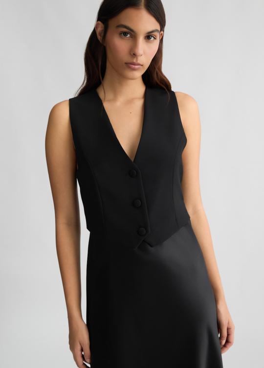Liu Jo Dress Black WA5271-TS896 - image 3 large