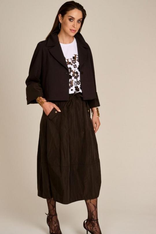 Due Amanti Vest DARK BROWN JANE - afbeelding 4 groot