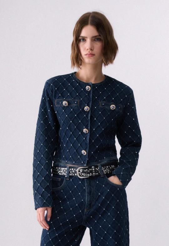 Liu Jo Vest Blue UF6169-D0374 - afbeelding 1 groot