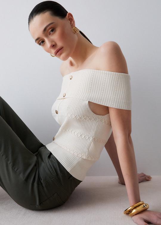 Liu Jo Top Cappuc CA6217-MS55N - afbeelding 4 groot