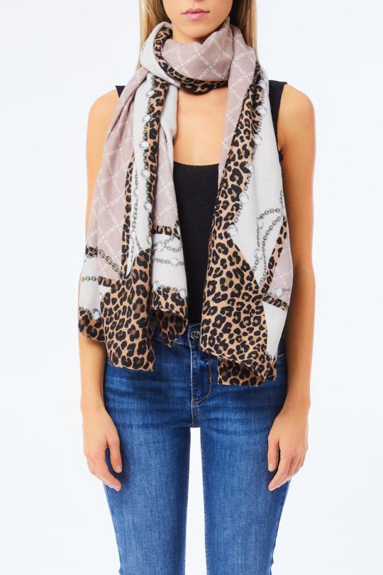 Liu Jo Scarf Naturale 2F5081-T0300 - image 1 large