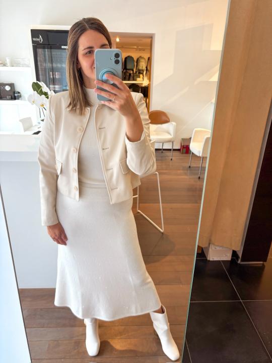 Liu Jo Sweater Off white MF5251-MA27R - afbeelding 3 groot