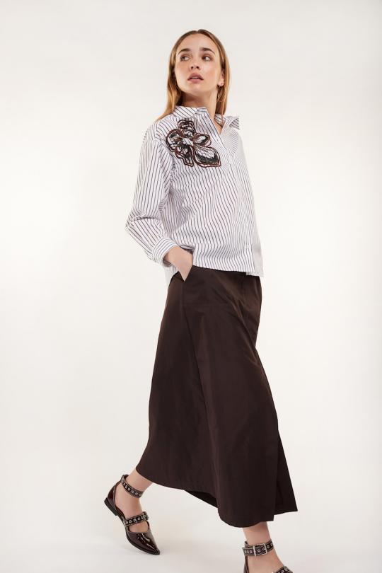 Senso Skirt Brown S1941BL/C - image 2 large