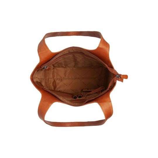 Chesterfield Handtas Cognac C48.1434 - afbeelding 3 groot