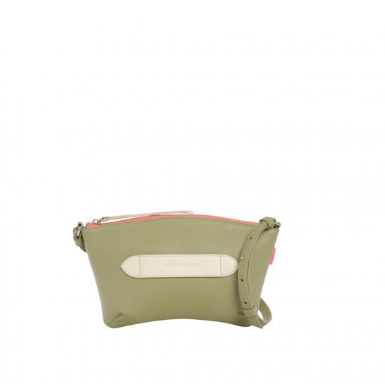 Marie Martens Handtas Khaki cream Coachella pocket - afbeelding 1 groot