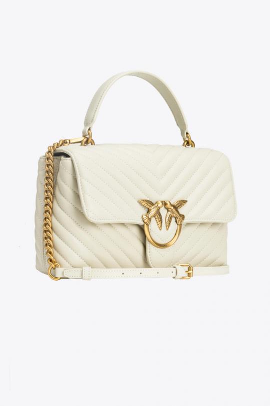 Pinko Handbag Love Lady White 100043-A0GK - image 2 large