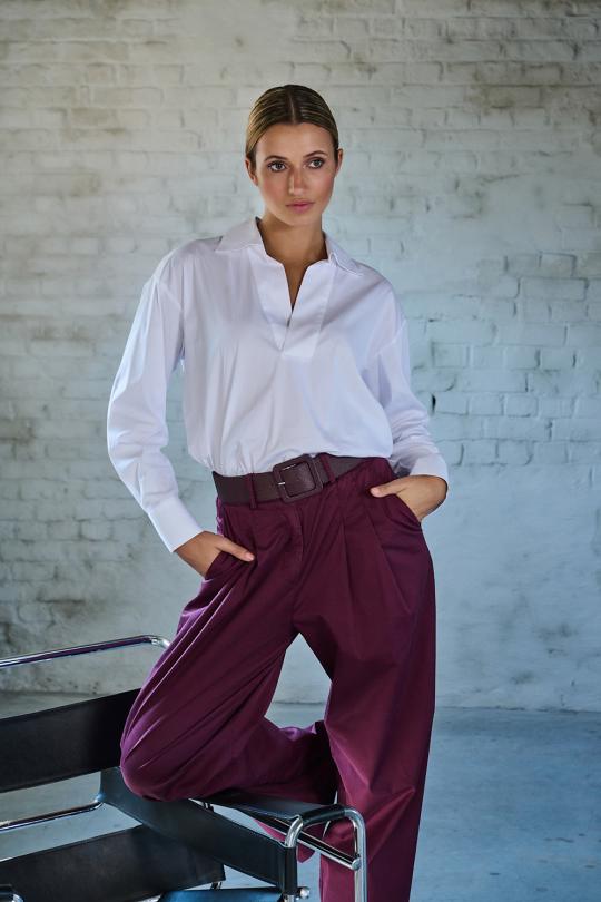 Due Amanti Broek BORDEAUX PAULINE - afbeelding 1 groot