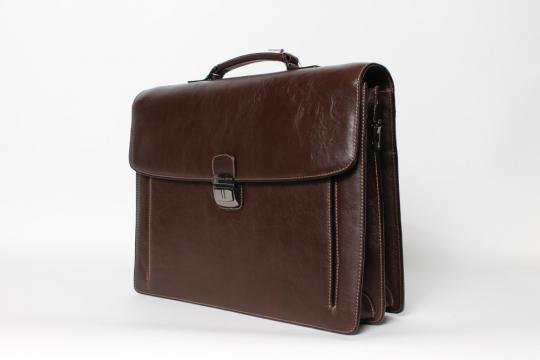 Arthur & Aston Briefcase Dark Brown 1389-04-2s - image 1 large