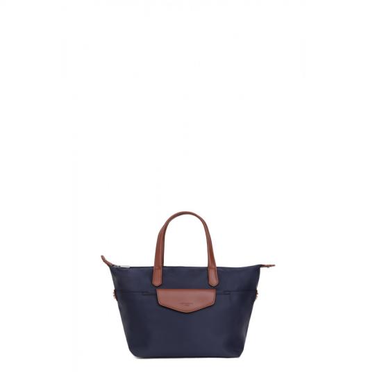 Hexagona Handbag Blue 176579 - image 1 large