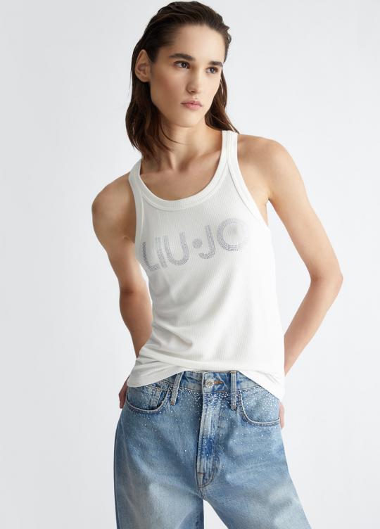Liu Jo T-shirt Blanc cassé MA4327-J4695 - image 1 grand