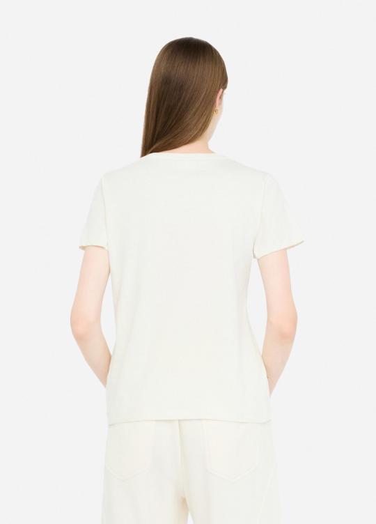 Liu Jo T-shirt Wit flow TF5162-JS923 - afbeelding 3 groot