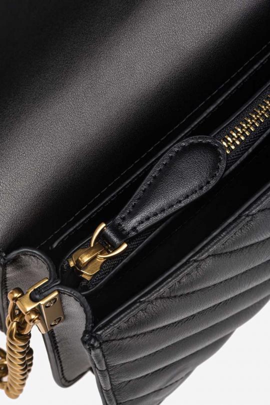 Pinko Handbag Love Click Black 100067-A0GK - image 4 large
