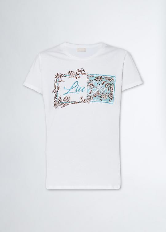 Liu Jo T-shirt Calme blanc MA4340-JS923 - image 5 grand