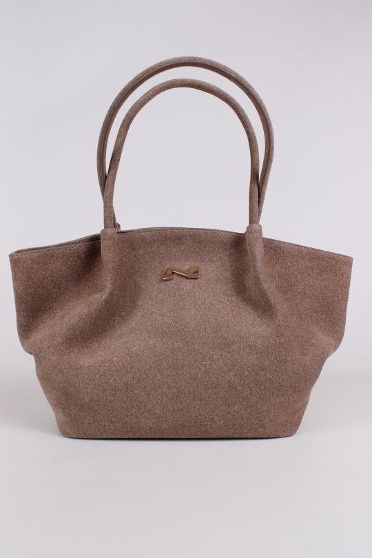 Nathan Handtas Galatee Cappuccino N261-32-03D - afbeelding 1 groot