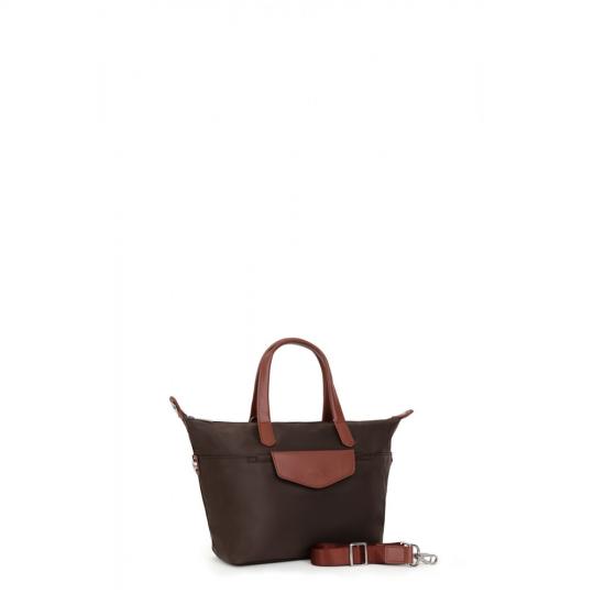 Hexagona Handbag Brown 176579 - image 2 large