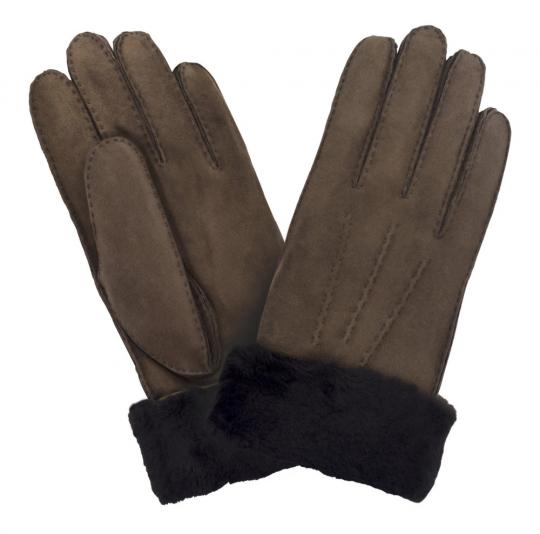 Glove Story Gloves Brown 22083SH - image 1 large