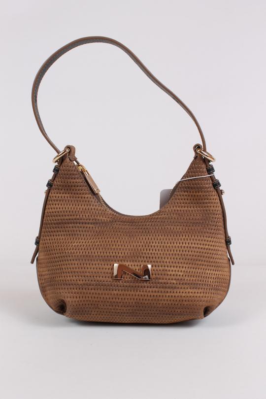 Nathan Handtas Sam Gold/Cognac N261-31-04TX - afbeelding 1 groot