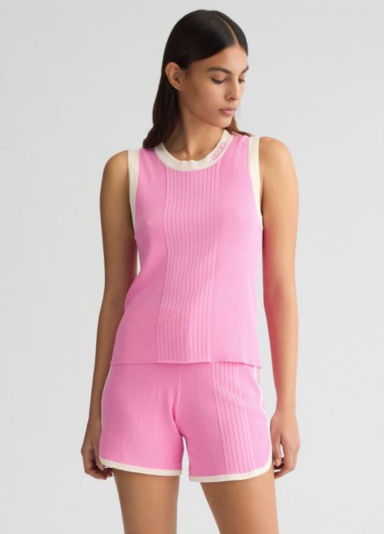 Liu Jo Top Candy Wit TA5092-MS022 - afbeelding 1 groot